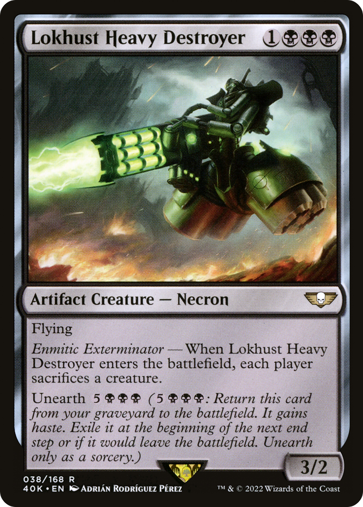 Lokhust Heavy Destroyer (40K-038) [Warhammer 40,000 Commander]