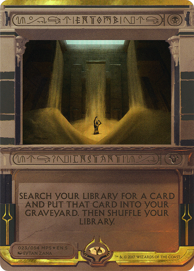 Entomb (MPS2-023) (Borderless) [Amonkhet Invocations] Foil