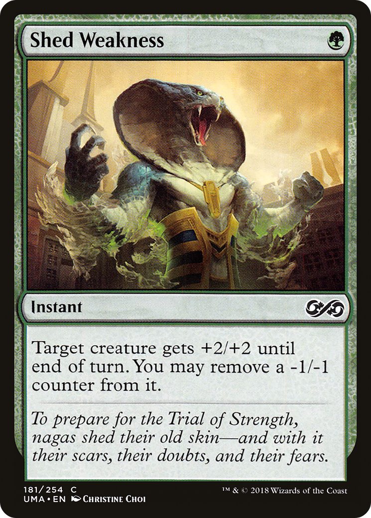 Shed Weakness (UMA-181) [Ultimate Masters] Foil