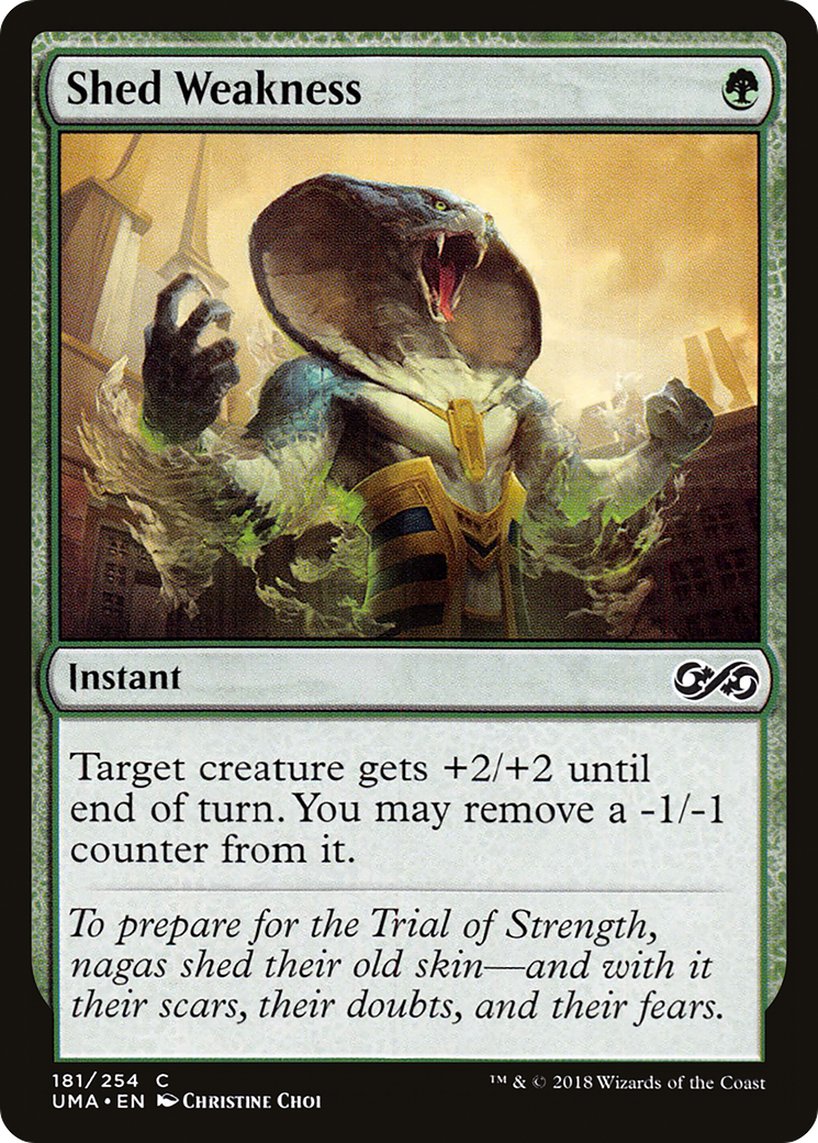Shed Weakness (UMA-181) [Ultimate Masters]