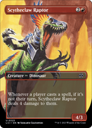 Scytheclaw Raptor (Borderless) (LCI-323) [The Lost Caverns of Ixalan] Foil