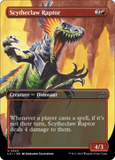 Scytheclaw Raptor (LCI-323) [The Lost Caverns of Ixalan] (Borderless) Foil