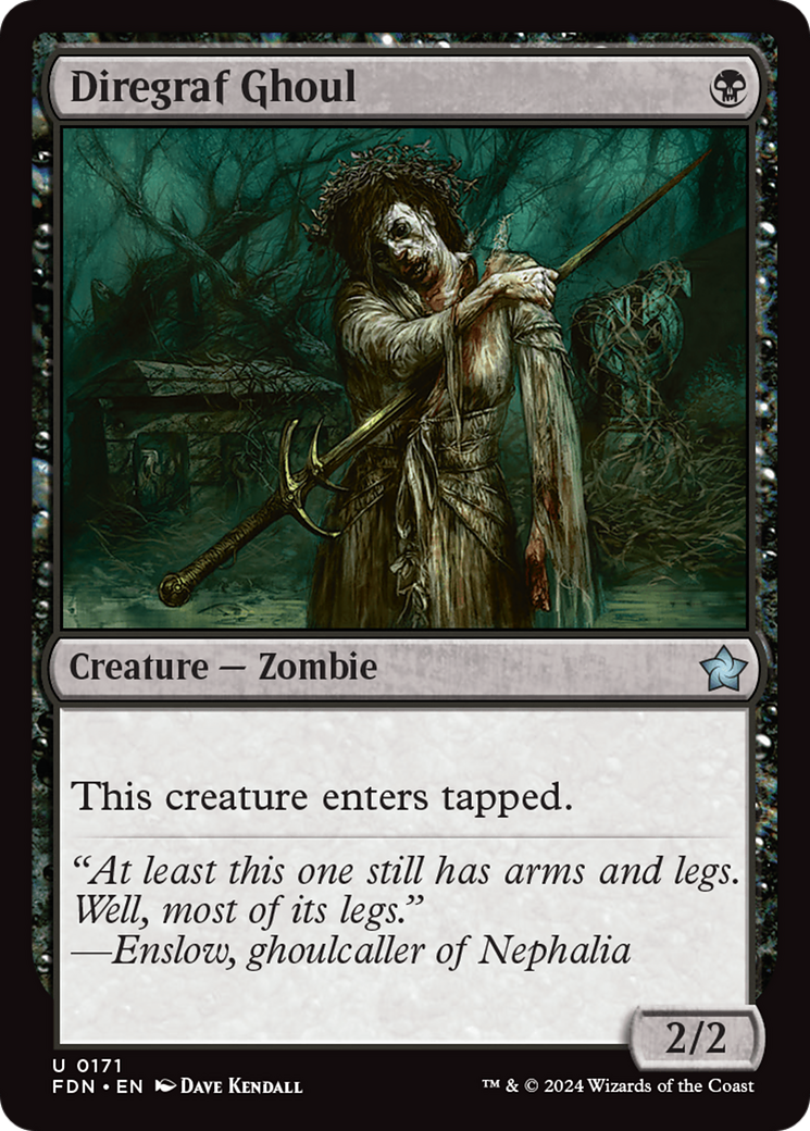 Diregraf Ghoul (FDN-171) [Foundations] Foil