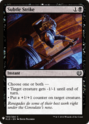 Subtle Strike (LIST-KLD-100) [The List]