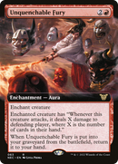 Unquenchable Fury (Extended Art) (NEC-063) [Neon Dynasty Commander]
