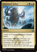 Mammoth Bellow (TDM-205) [Tarkir: Dragonstorm] Foil