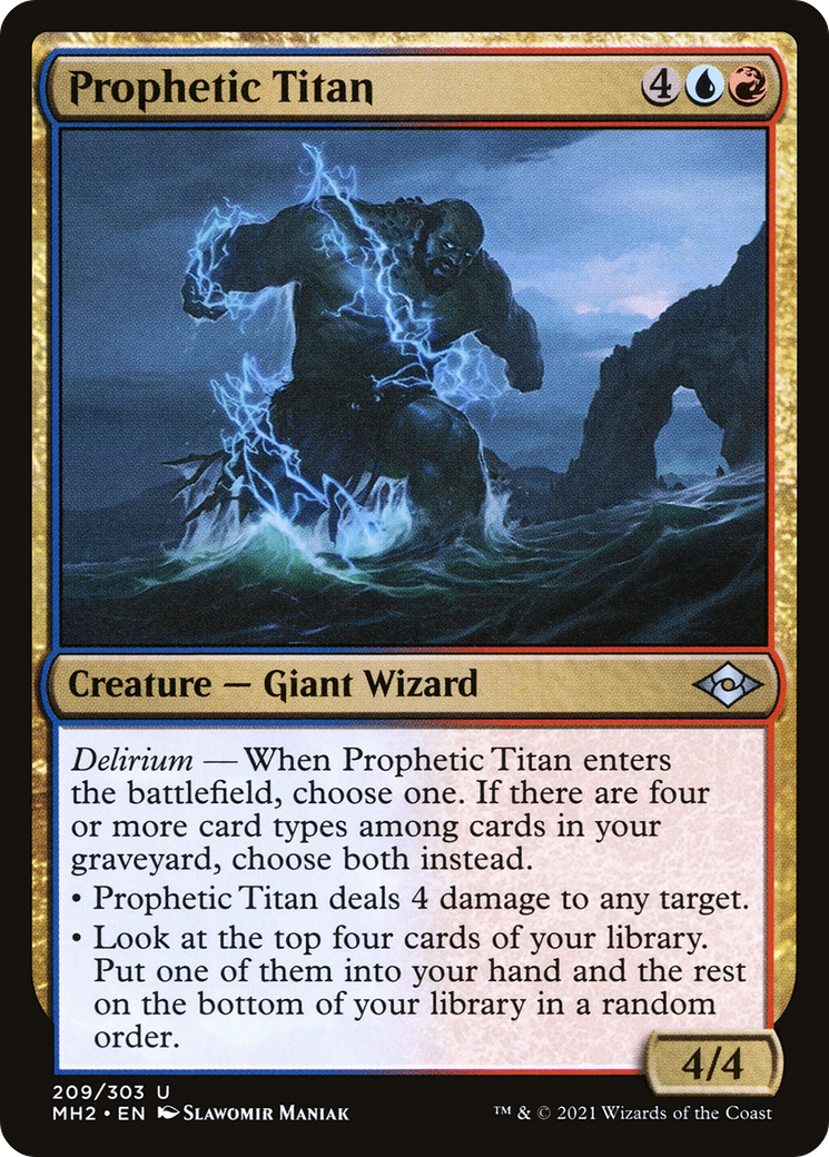 Prophetic Titan (MH2-209) [Modern Horizons 2]