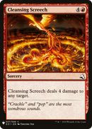 Cleansing Screech (LIST-GS1-37) [The List]