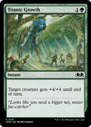 Titanic Growth (WOE-191) [Wilds of Eldraine]