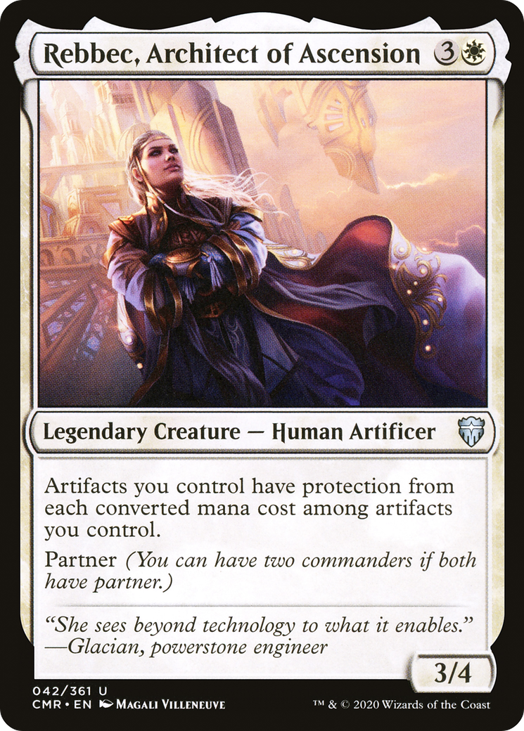 Rebbec, Architect of Ascension (CMR-042) [Commander Legends]