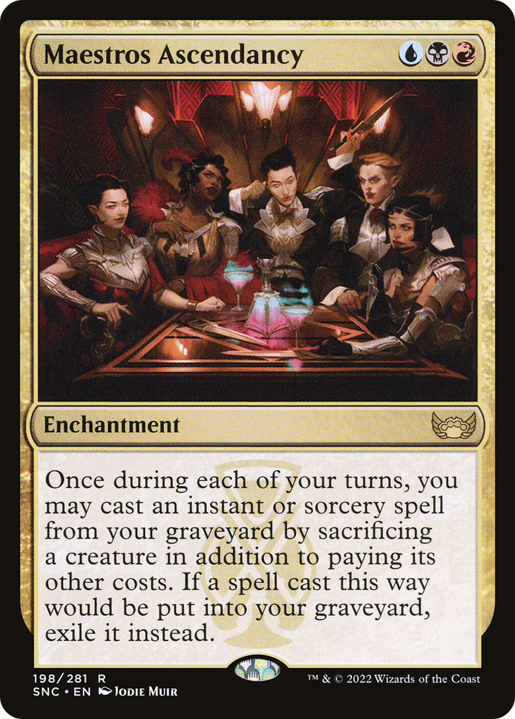 Maestros Ascendancy (SNC-198) [Streets of New Capenna]