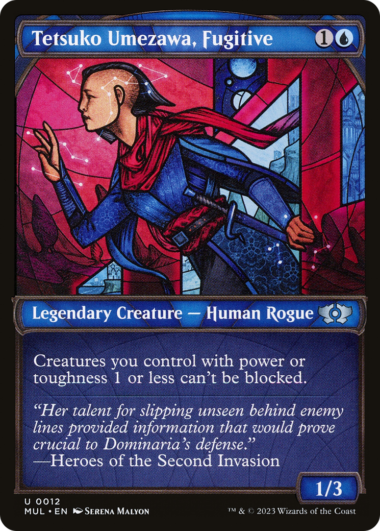 Tetsuko Umezawa, Fugitive (MUL-012) [Multiverse Legends]: (Showcase) Foil