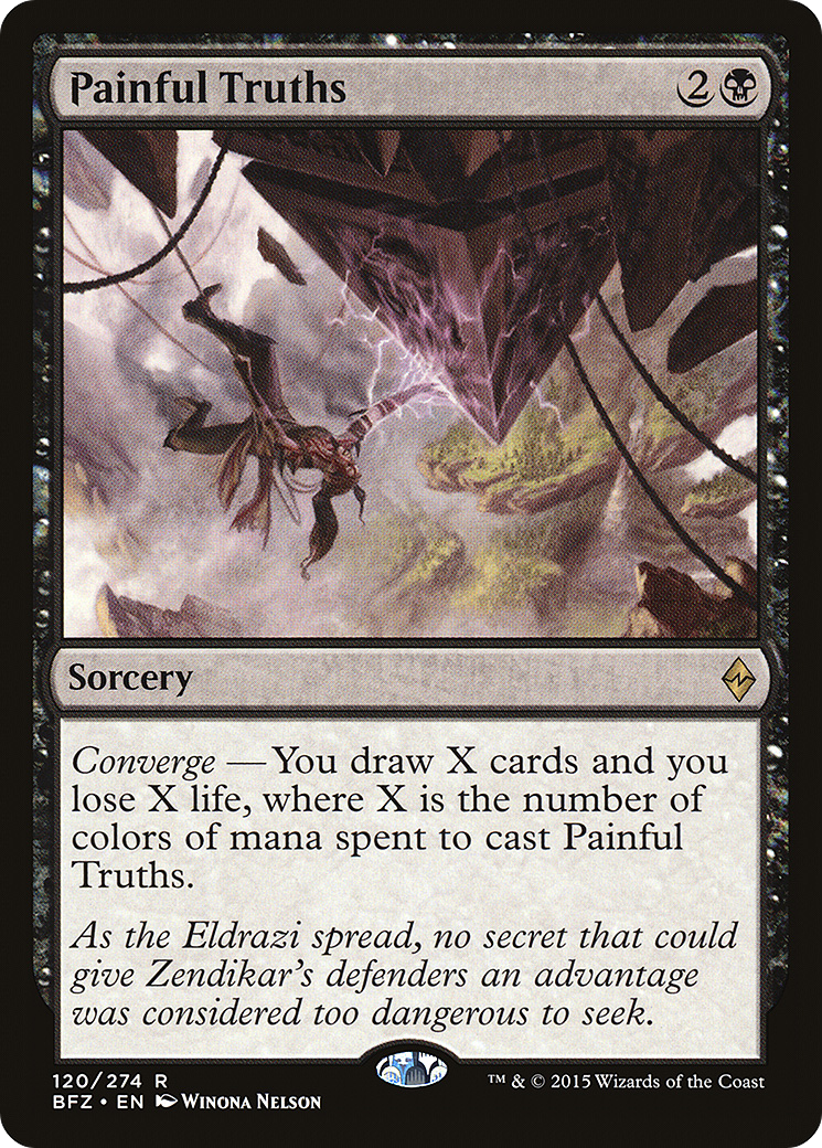 Painful Truths (BFZ-120) [Battle for Zendikar]