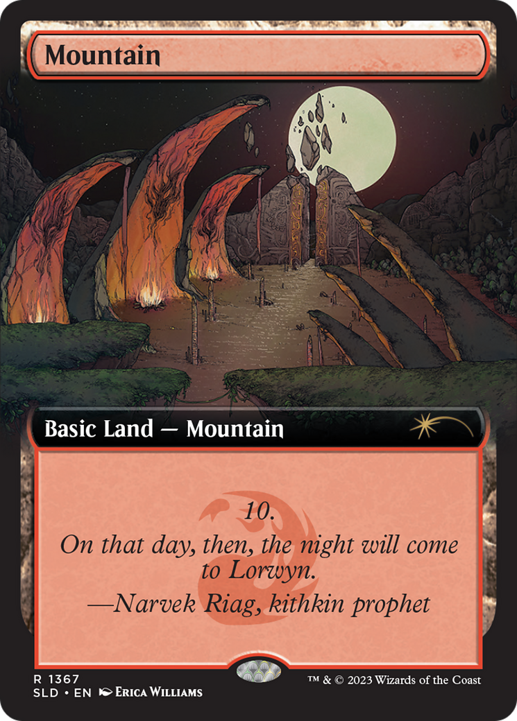 Mountain (SLD-1367) [Secret Lair Drop]: (Extended Art)