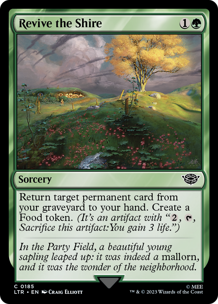 Revive the Shire (LTR-185) [The Lord of the Rings: Tales of Middle-earth] Foil