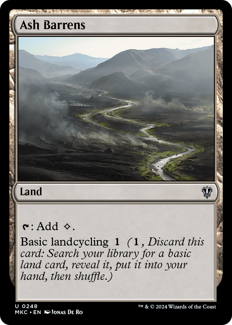 Ash Barrens (MKC-248) [Murders at Karlov Manor Commander]