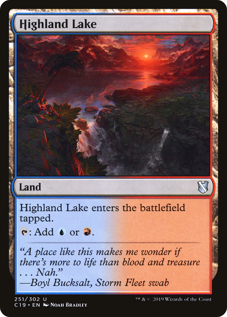 Highland Lake (C19-251) [Commander 2019]