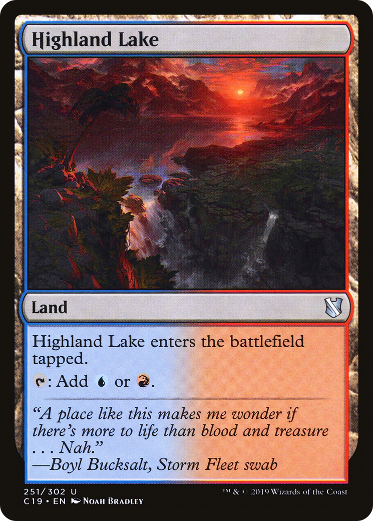 Highland Lake (C19-251) [Commander 2019]