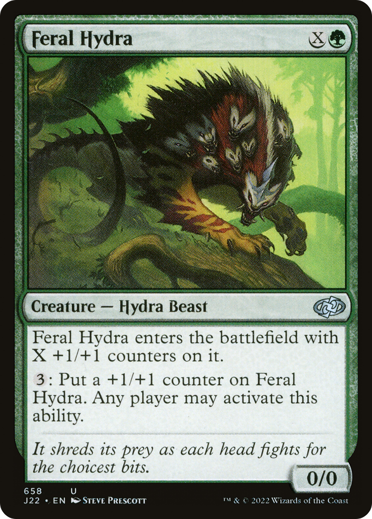 Feral Hydra (J22-658) [Jumpstart 2022]