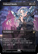 Polluted Bonds (WOT-075) [Wilds of Eldraine: Enchanting Tales] (Borderless) Foil
