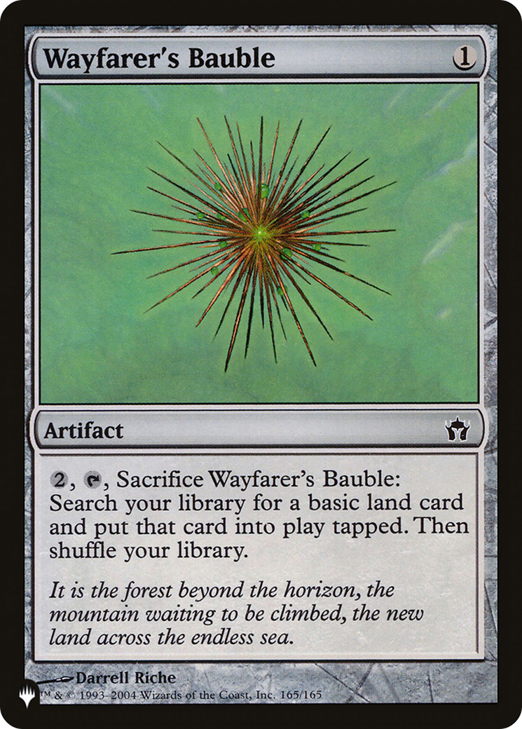 Wayfarer's Bauble (LIST-5DN-165) [The List]