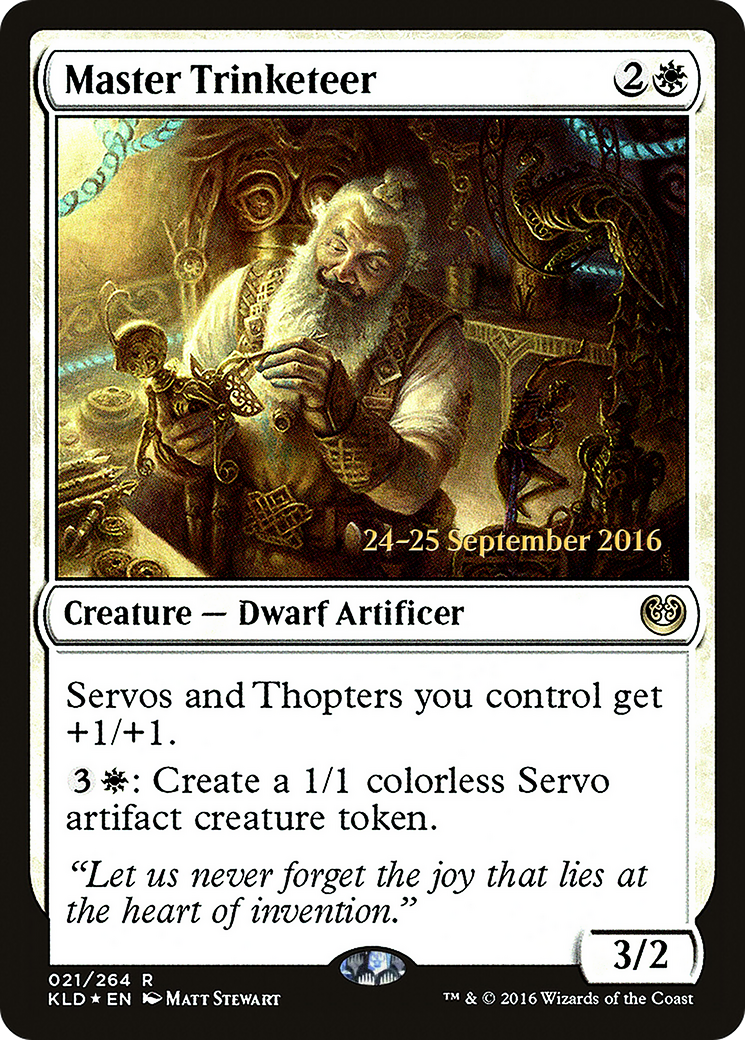 Master Trinketeer (PRE-21S) [Kaladesh Promos] Foil