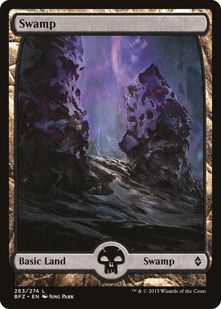 Swamp (BFZ-263) [Battle for Zendikar] Foil