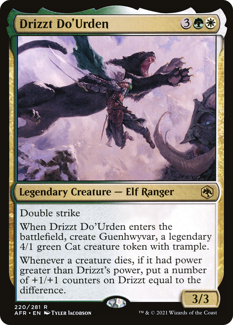 Drizzt Do'Urden (AFR-220) [Adventures in the Forgotten Realms]