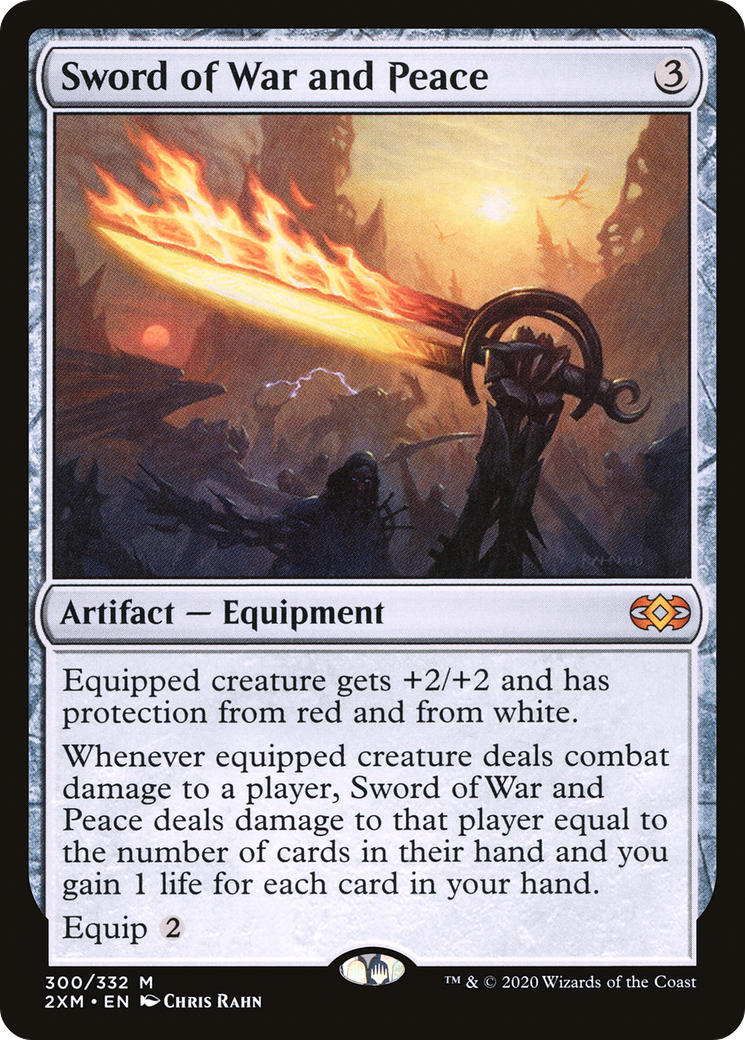 Sword of War and Peace (2XM-300) [Double Masters] Foil