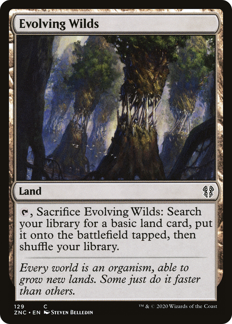 Evolving Wilds (ZNC-129) [Zendikar Rising Commander]