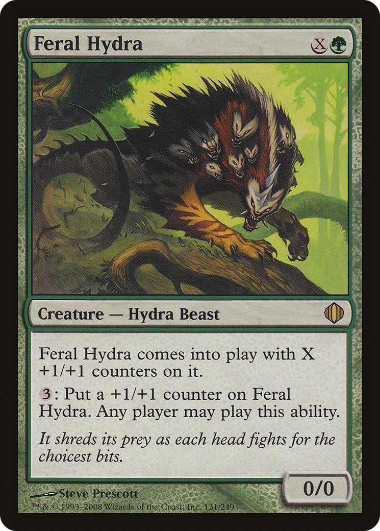 Feral Hydra (ALA-131) [Shards of Alara]
