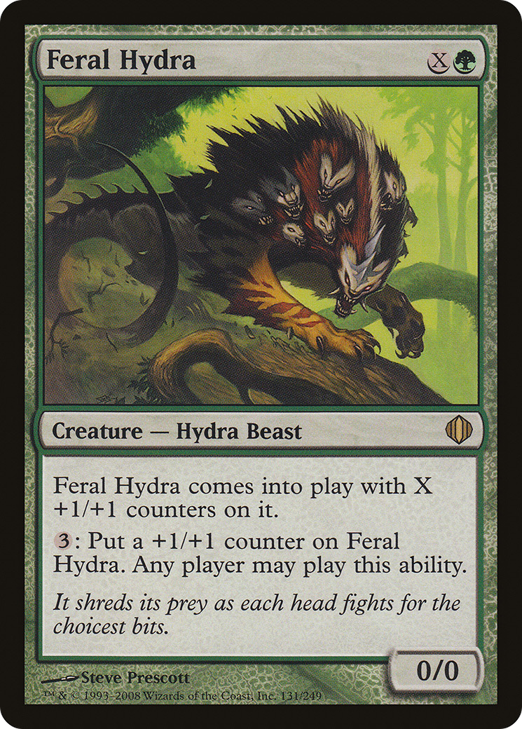 Feral Hydra (ALA-131) [Shards of Alara]