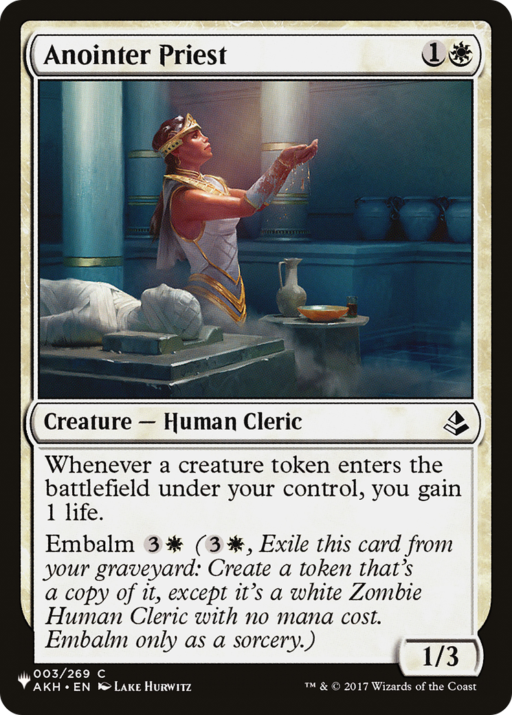 Anointer Priest (LIST-AKH-3) [The List]