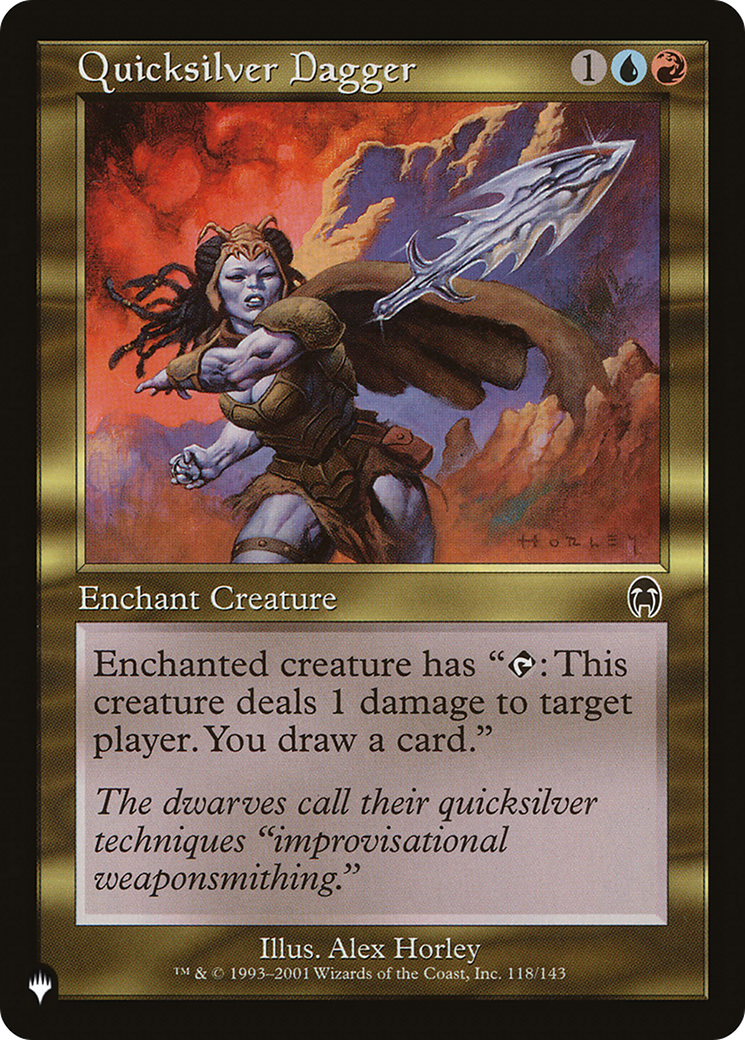 Quicksilver Dagger (LIST-APC-118) [The List]