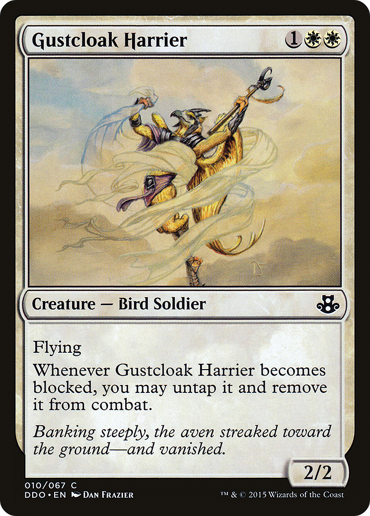 Gustcloak Harrier (DDO-010) [Duel Decks: Elspeth vs. Kiora]