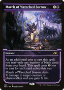 March of Wretched Sorrow (Showcase) (NEO-380) [Kamigawa: Neon Dynasty]
