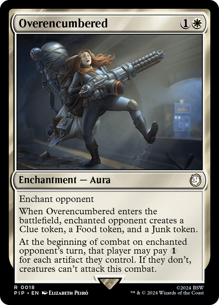 Overencumbered (PIP-018) [Fallout] Foil