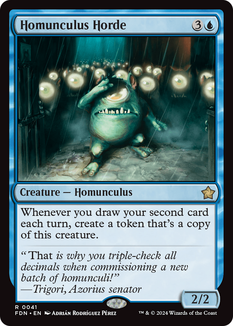 Homunculus Horde (FDN-041) [Foundations]