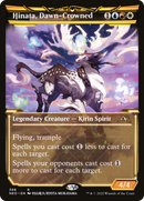 Hinata, Dawn-Crowned (NEO-398) [Kamigawa: Neon Dynasty]: (Showcase) Foil