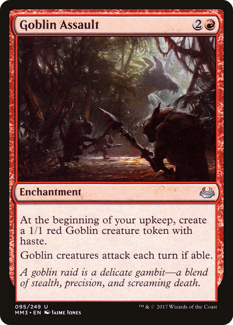 Goblin Assault (MM3-095) [Modern Masters 2017]
