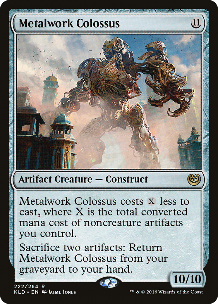 Metalwork Colossus (KLD-222) [Kaladesh]