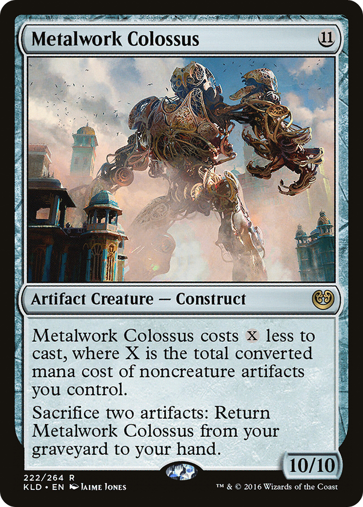 Metalwork Colossus (KLD-222) [Kaladesh]