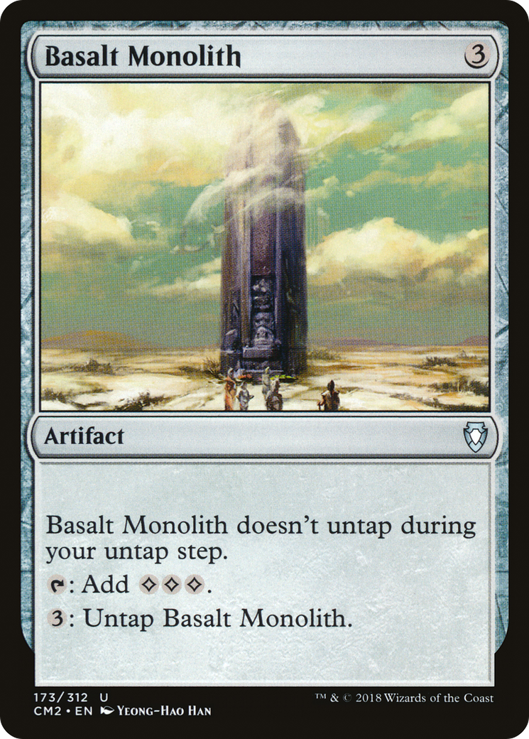Basalt Monolith (CM2-173) [Commander Anthology Volume II]