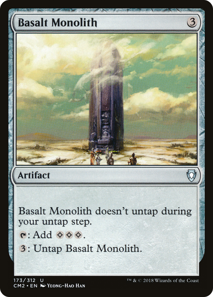Basalt Monolith (CM2-173) [Commander Anthology Volume II]