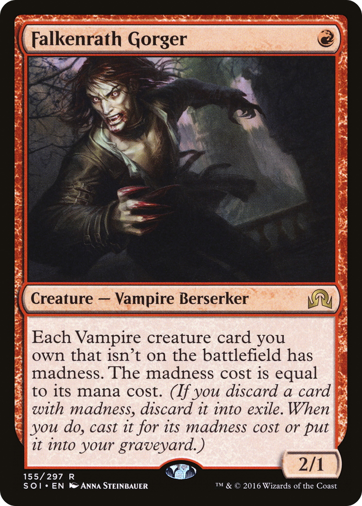 Falkenrath Gorger (SOI-155) [Shadows over Innistrad]