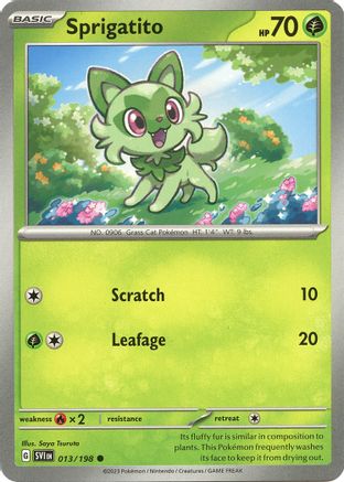 Sprigatito 13 - [SV01 Scarlet & Violet Base Set]