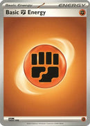 Basic Fighting Energy - 006 6 - [SVE Scarlet & Violet Energies] Holofoil