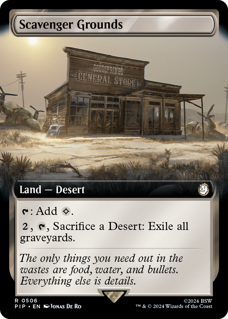 Scavenger Grounds (PIP-506) [Fallout]: (Extended Art)