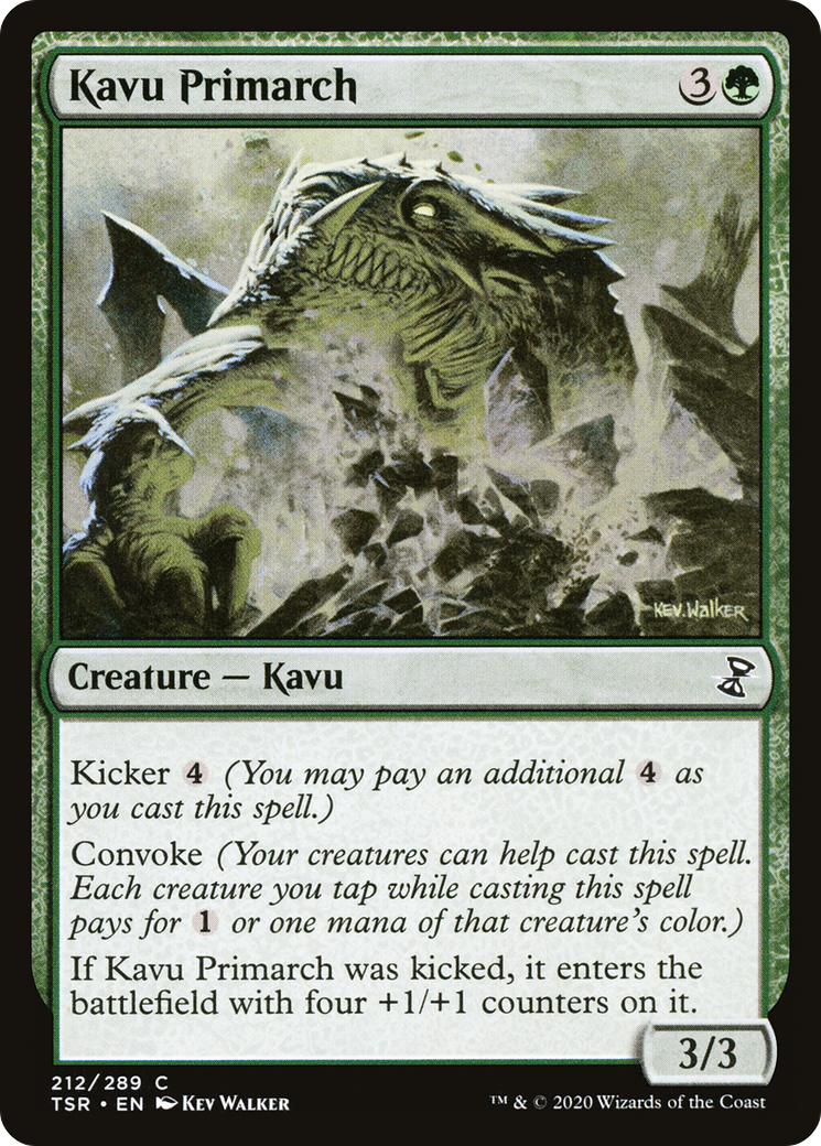 Kavu Primarch (TSR-212) [Time Spiral Remastered]