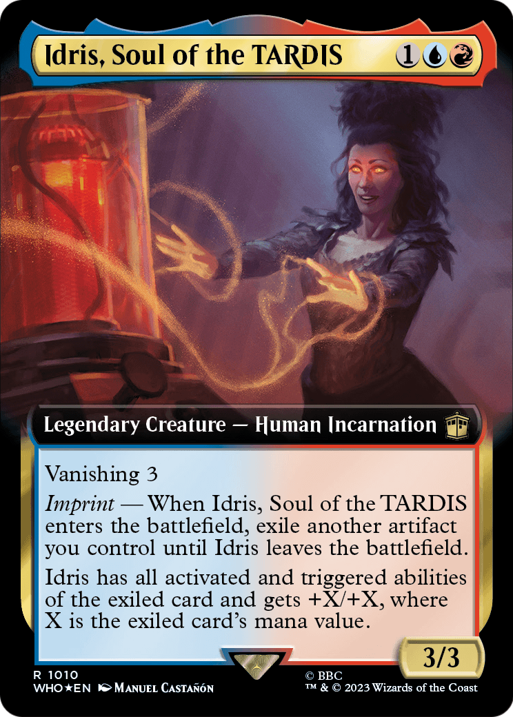 Idris, Soul of the TARDIS (Extended Art) (Surge Foil) (WHO-1010) [Doctor Who] Foil